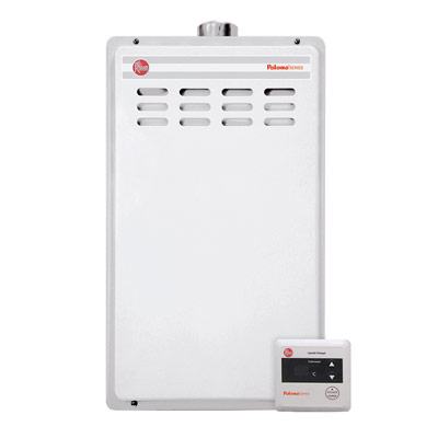 Detalhes do Aquecedor 32 litros digital Rheem Paloma - Casa dos Aquecedores